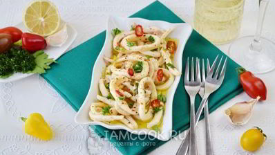 маринованные кальмары