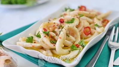 маринованные кальмары