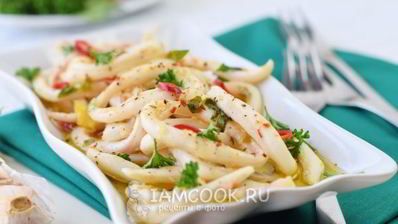 маринованные кальмары