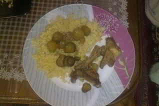 Маринованные огурцы с ребрышками