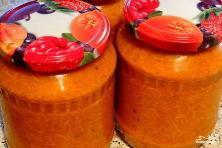 Морковь по-корейски на зиму