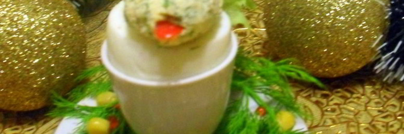 Новогодняя закуска Дракончик