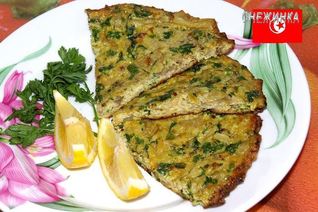 Маакуда — тунисский омлет с баклажаном