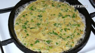 маакуда — тунисский омлет с баклажаном