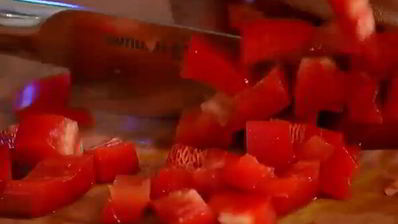 мексиканский омлет с фасолью