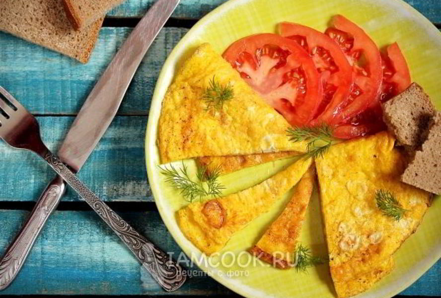 Омлет без молока