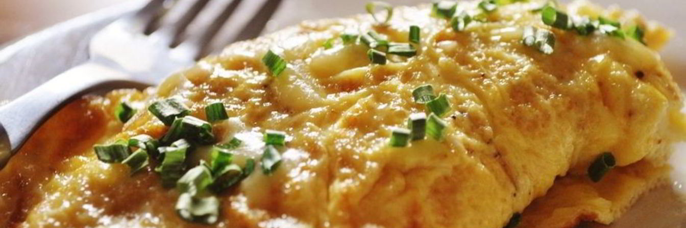 Омлет на молоке на сковороде