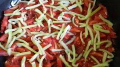 омлет с болгарским перцем