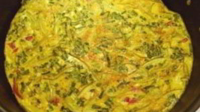 омлет с болгарским перцем