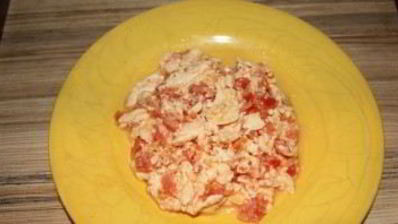 омлет с брынзой