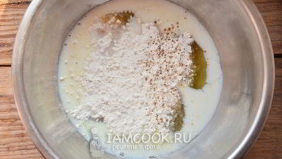 омлет с фаршем в духовке