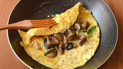 омлет с грибами по-испански