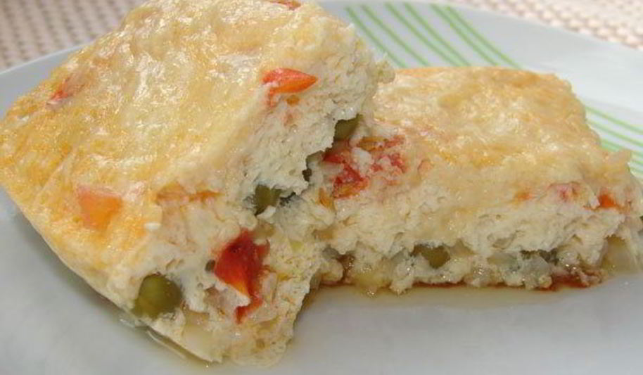 Рецепт омлета с овощами и сыром в мультиварке