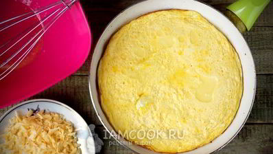 омлет с сыром на молоке