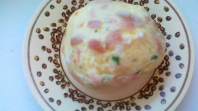 омлет в кастрюльке