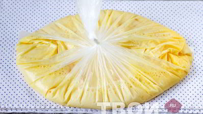 омлет в пакете