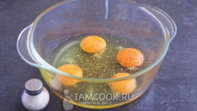 паровой омлет в микроволновке