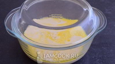 паровой омлет в микроволновке