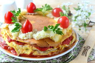 Вкусный омлет