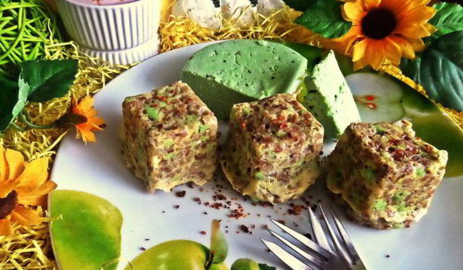 Рецепт порционного омлета с гречкой