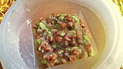 порционный омлет с гречкой