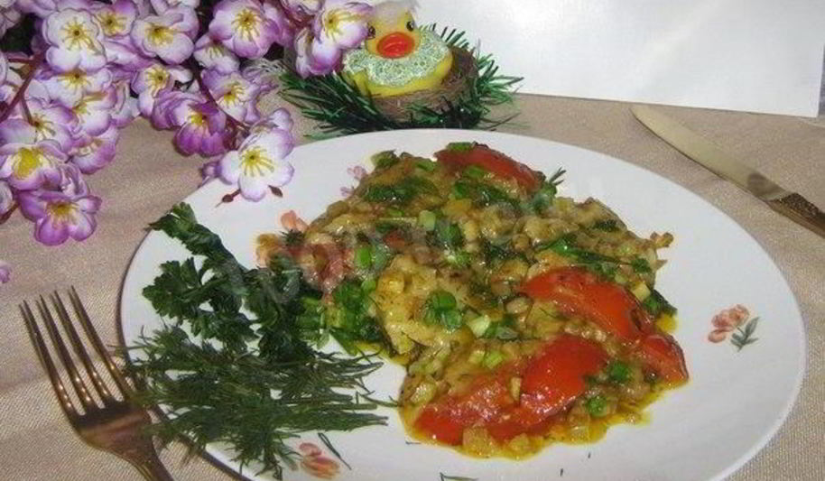 Рецепт вегетарианского омлета без яиц