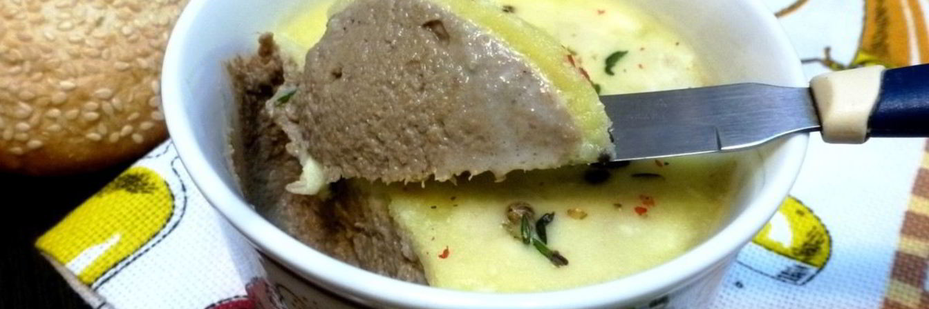 Куриный паштет с айвой