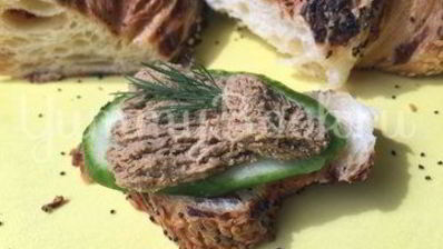 куриный печеночный паштет на молоке