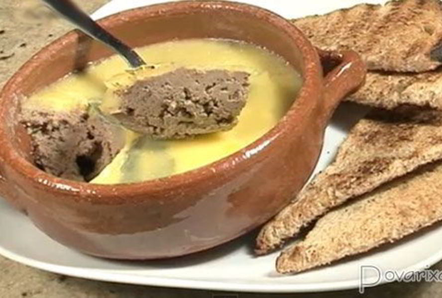 Паштет домашний из куриной печени