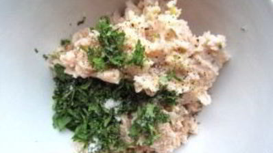 паштет из белой фасоли