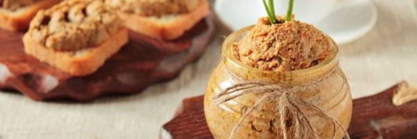 Паштет из говяжьей печени с морковью