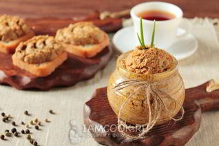 Паштет из говяжьей печени с морковью