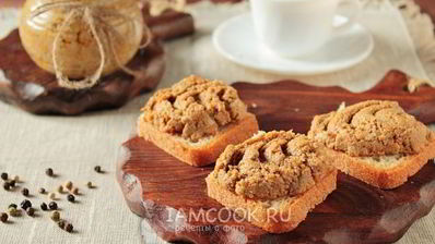 паштет из говяжьей печени с морковью