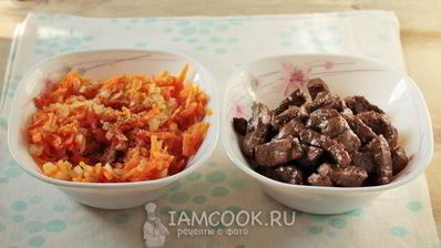 паштет из говяжьей печени с морковью