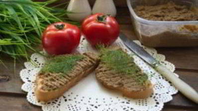 паштет из говяжьей печени