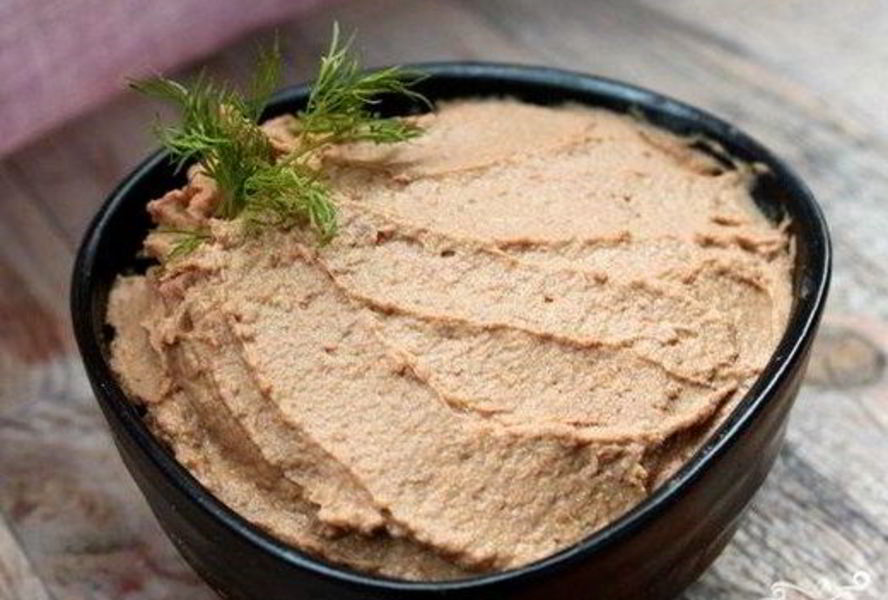 Паштет из куриной печени диетический
