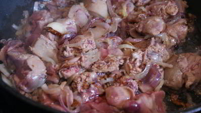 паштет из куриной печени с черносливом