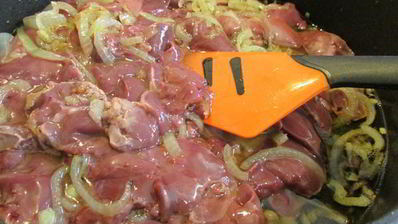 паштет из куриной печени с гранатовым желе