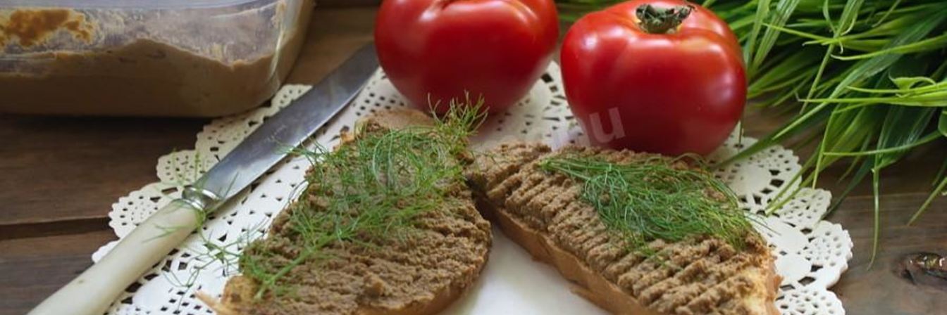 Паштет из печени говяжьей с морковью