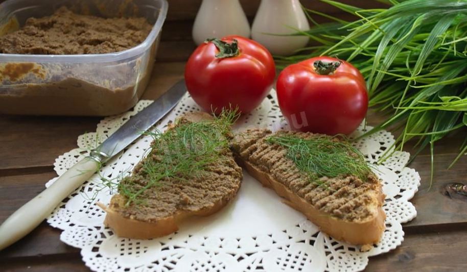Рецепт паштета из печени говяжьей с морковью