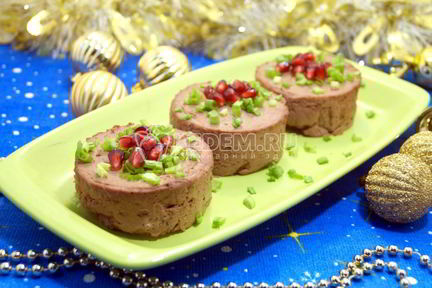 Паштет из печени Новогодний