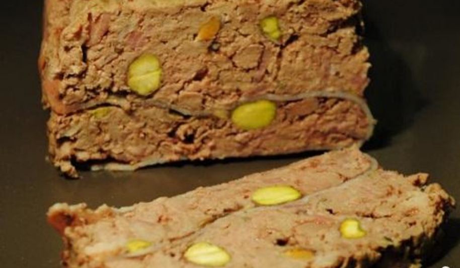 Рецепт паштета из свиной печени с фисташками
