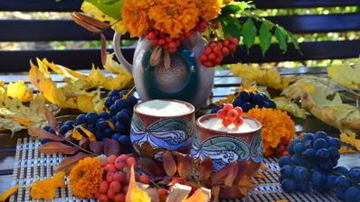 паштет с каштанами и шампиньонами