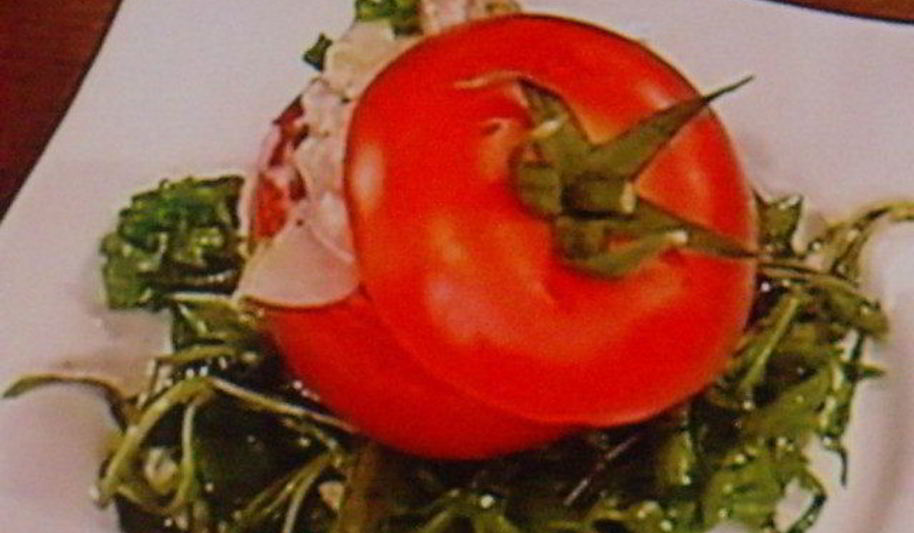 Рецепт помидоров, фаршированных крабовым салатом