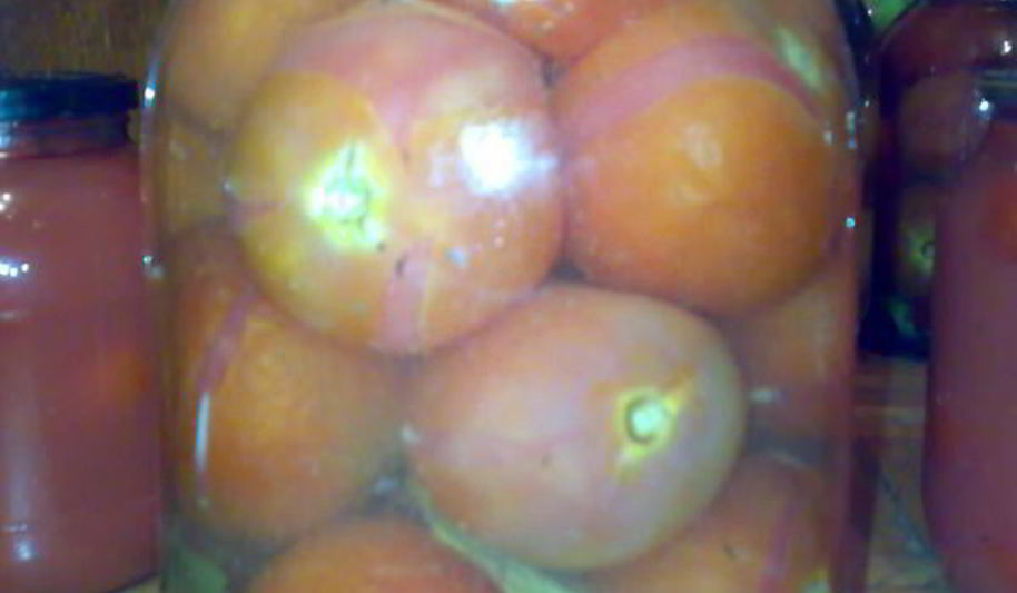 Рецепт помидоров с чесноком