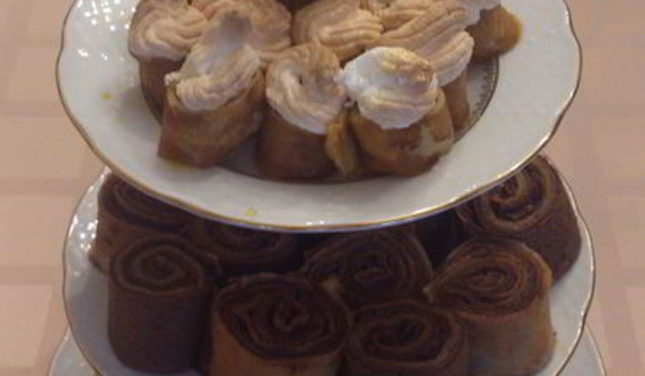 Рецепт блинных роллов