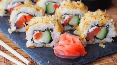 домашние роллы бонито