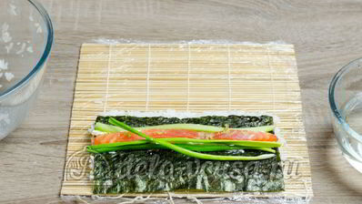 домашние роллы филадельфия