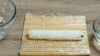 домашние роллы филадельфия