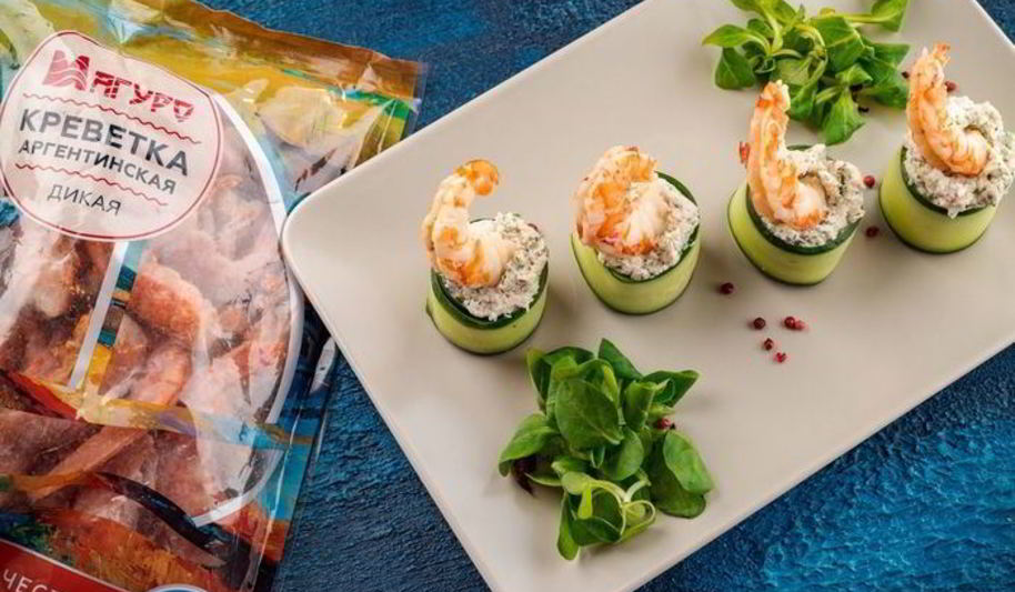Рецепт огуречных роллов с креветками